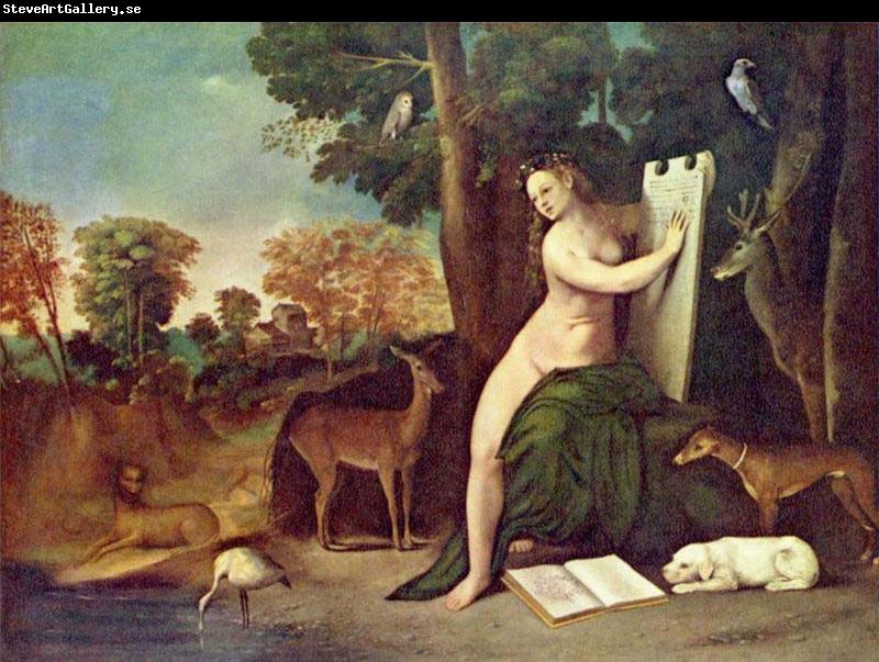 Dosso Dossi Circe and her Lovers in a Landscape